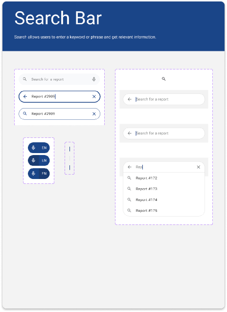 Mobile component — feedback flow
